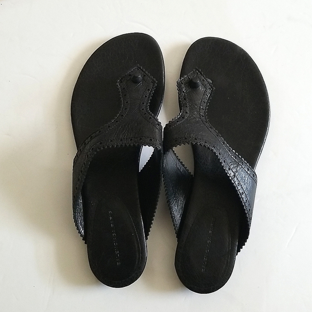 mens balenciaga flip flops
